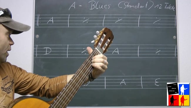 Blues in A (Die Bluesform)