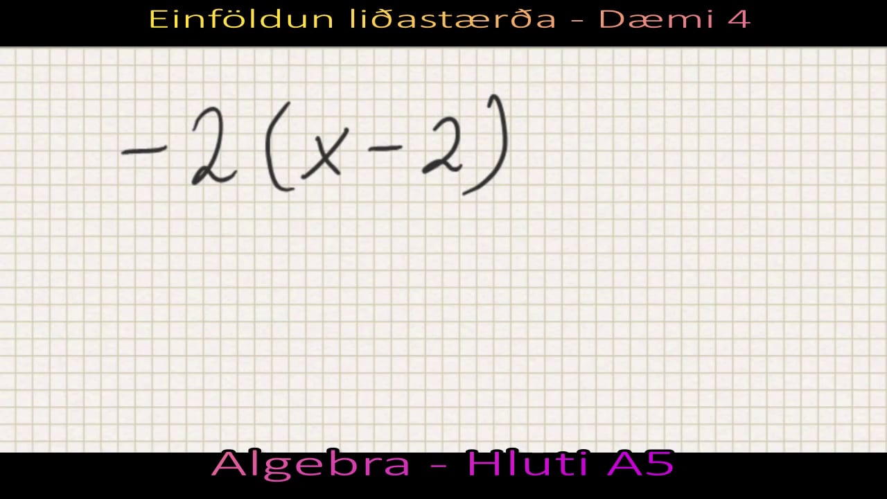 Dæmi 4