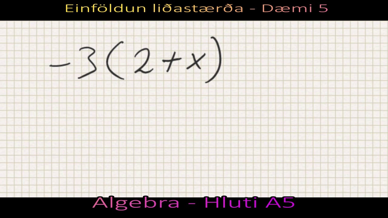 Dæmi 5