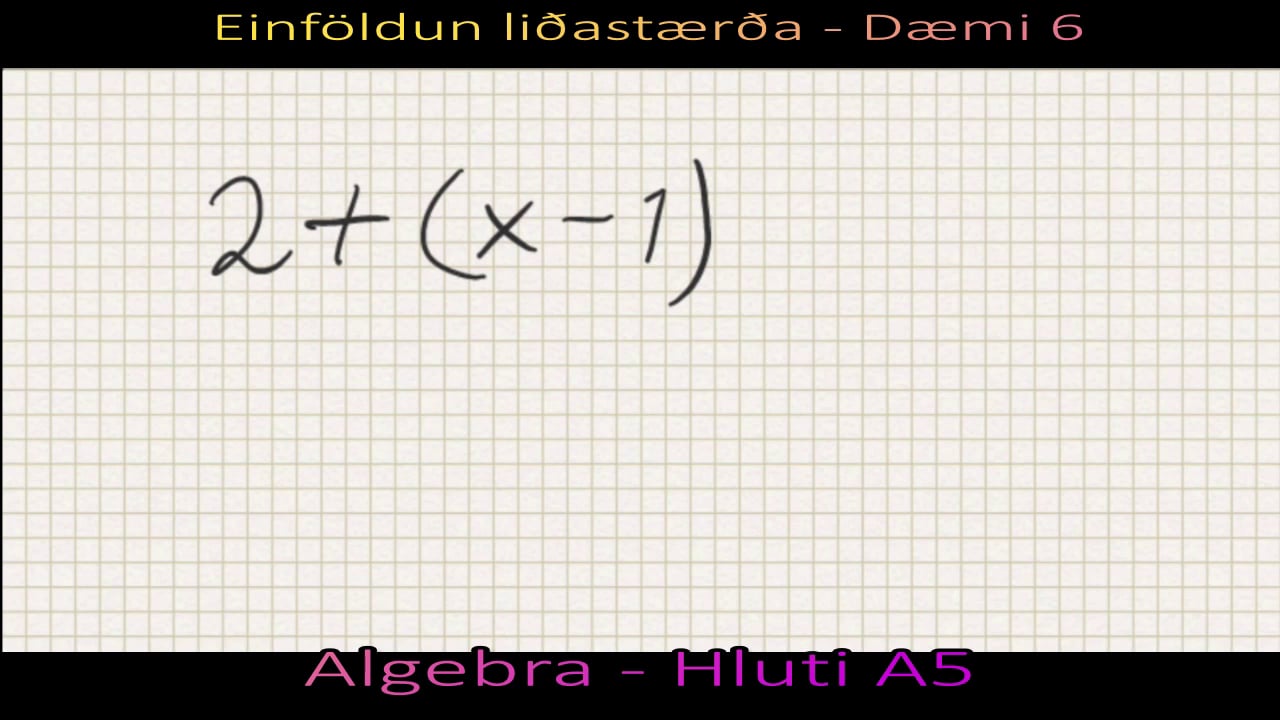 Dæmi 6