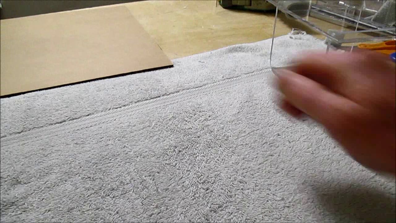 How to repair a crack in plexiglass (acrylic) with solvent cement on Vimeo