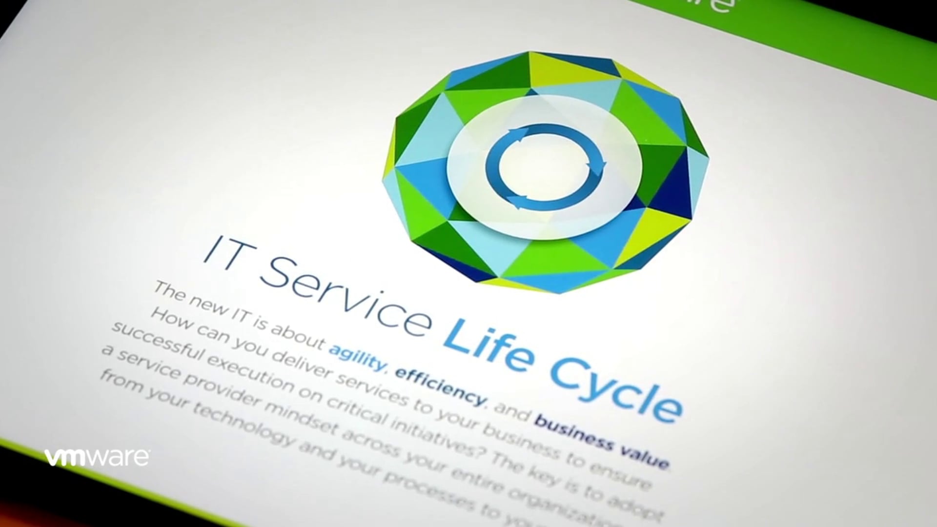 VMware IT Life Cycle Tablet Interactive