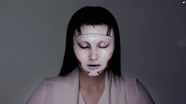 OMOTE / REAL-TIME FACE TRACKING & PROJECTION MAPPING