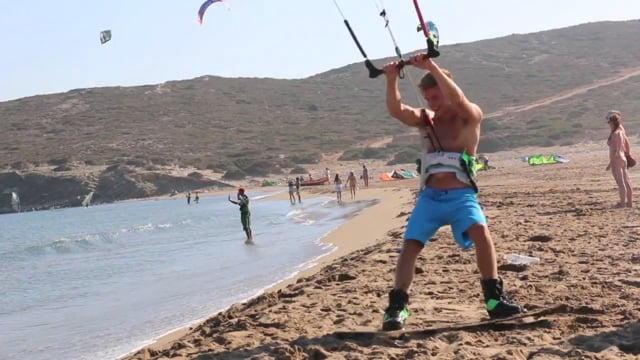 Oli Sweeney in Rhodes....