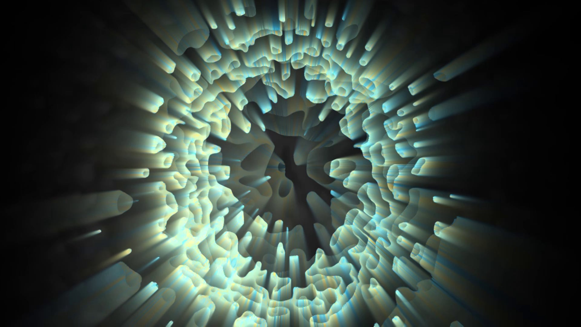 Choreographed Audio Spectrum / Music by Amon Tobin