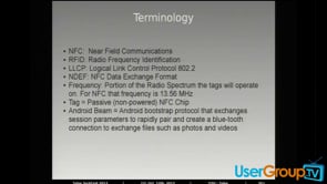 Android and NFC (Near Field Communications) development