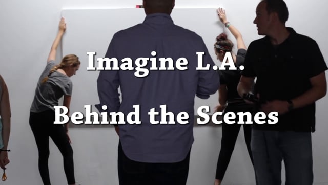 Imagine LA Behind the Scenes Video: Motion Graphics Mixed with Live Footage