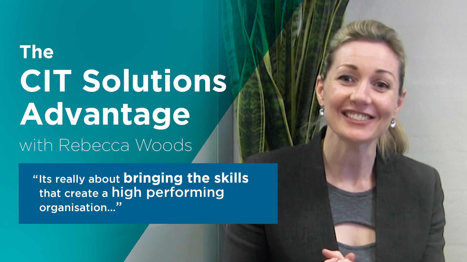The CIT Solutions Advantage - What Sets us Apart? on Vimeo