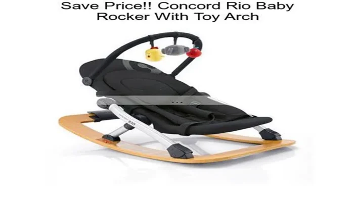 Concord rio deals baby rocker