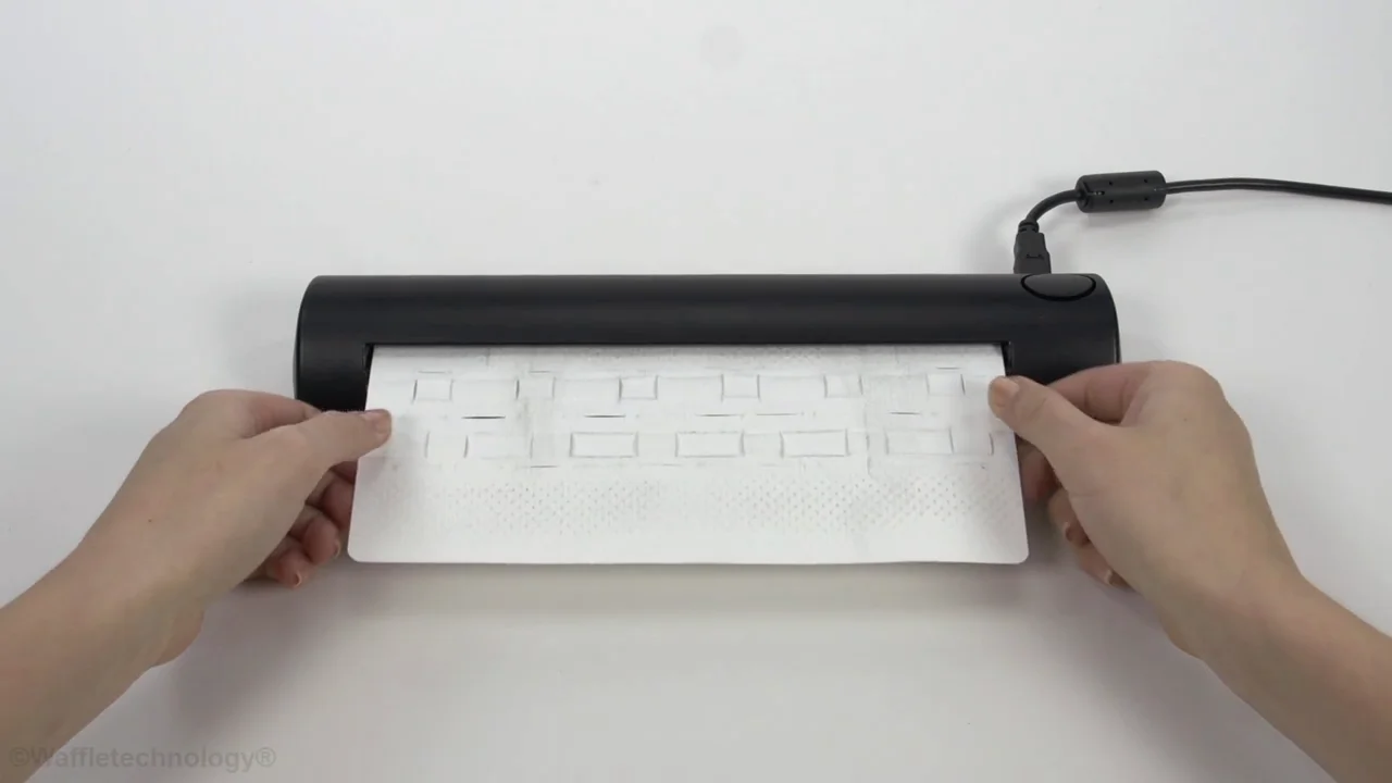 How to use a thermal printer head cleaning pen? on Vimeo