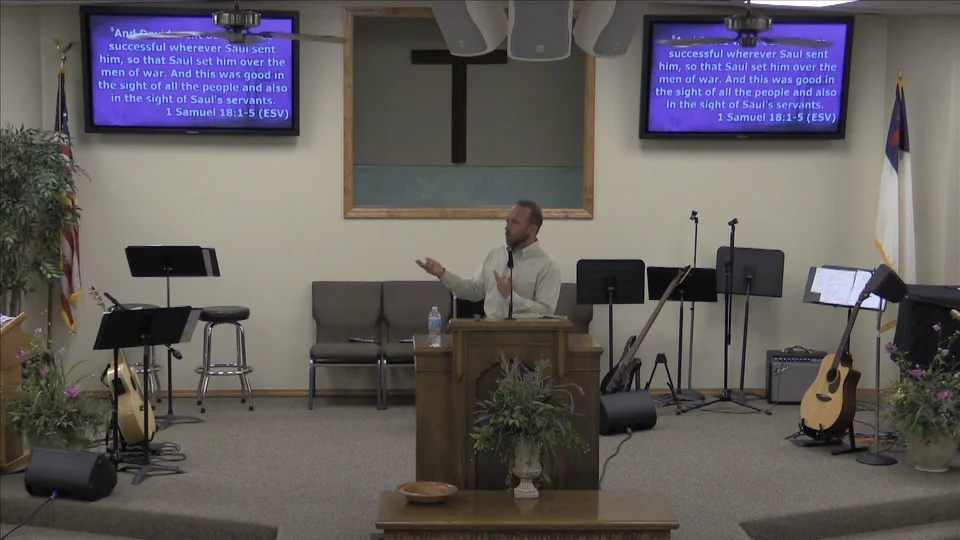 August 17, 2014-1 Samuel 18:1-5 Pastor Jason Dirks on Vimeo