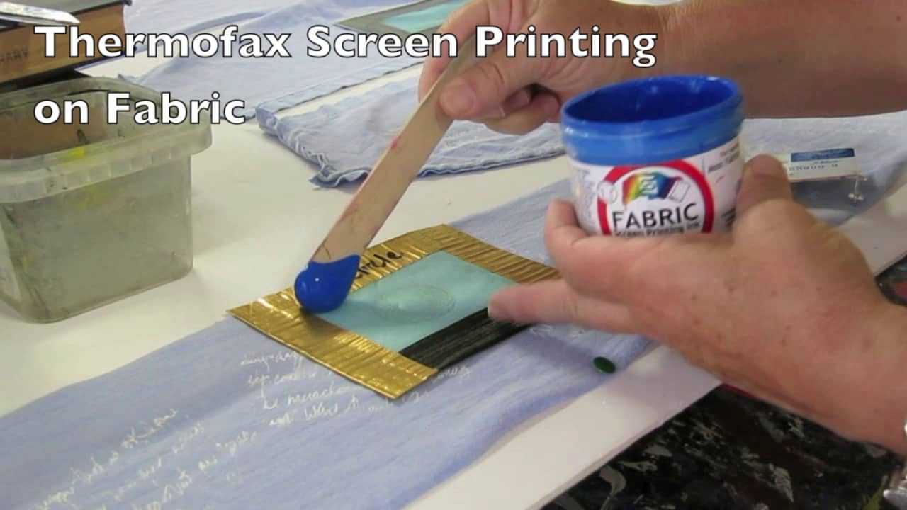 Online Thermofax screen printing course coming soon on Vimeo
