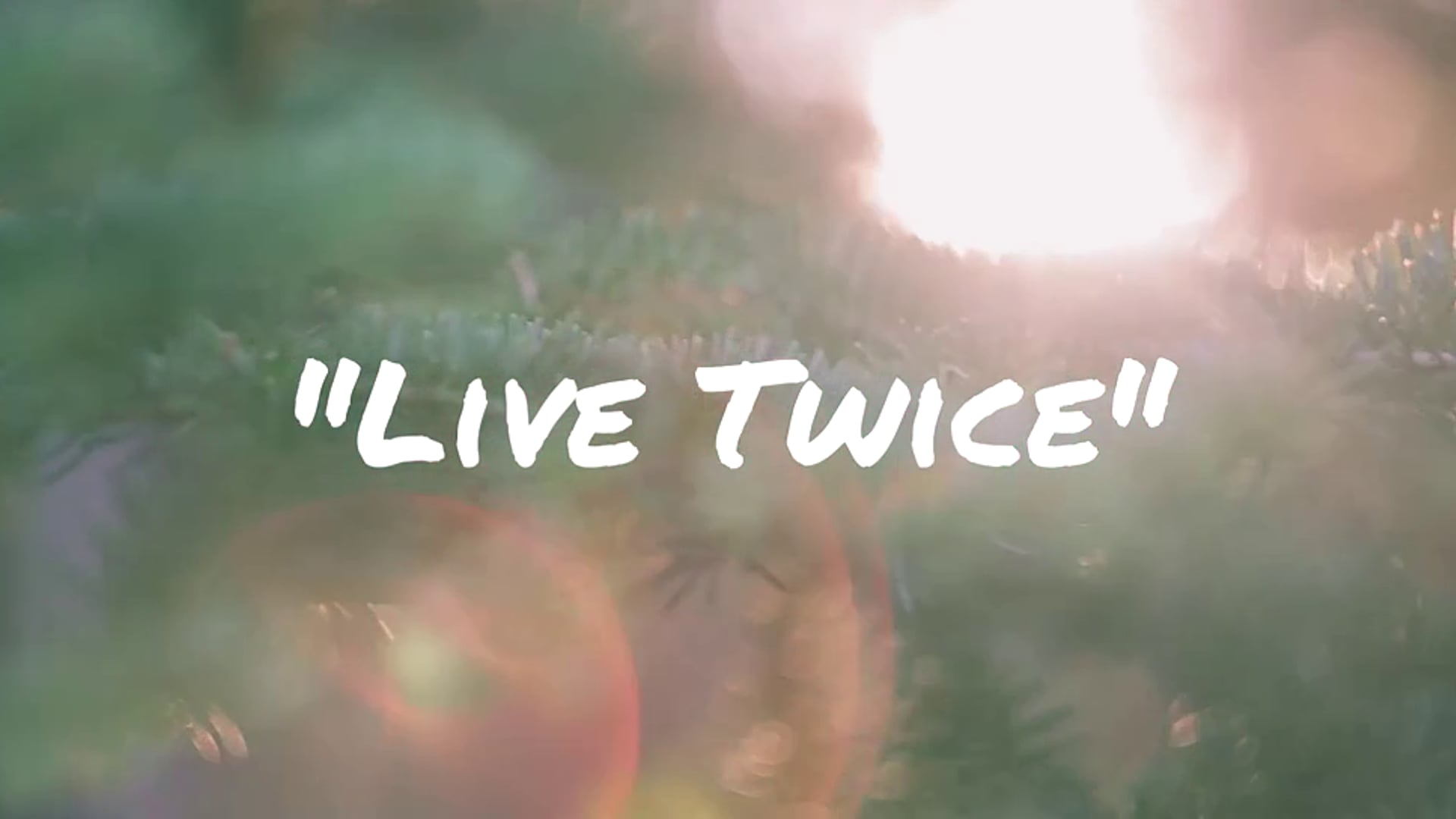 "Live Twice" - Huron Cabin Music Project