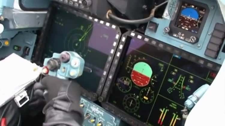 su 35 cockpit