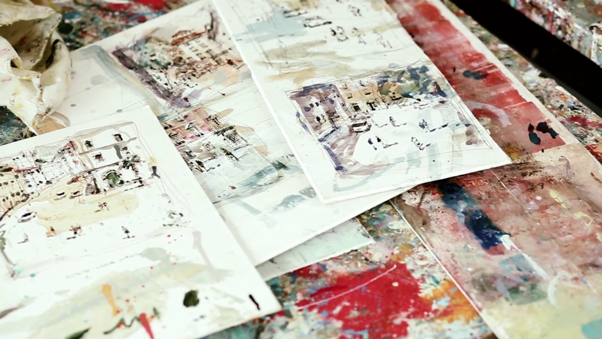 The Artist's Studio: ANDREW HOOD