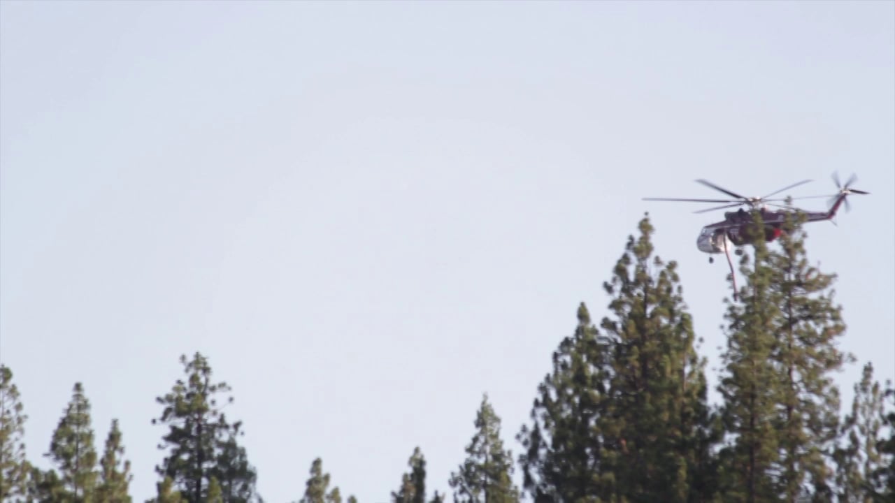 Pines Fire Bass Lake, CA on Vimeo