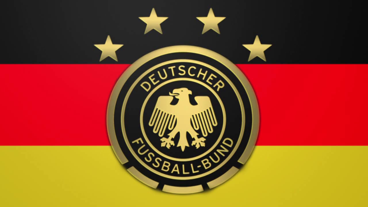 Deutscher Fußball-Bund Logo Superimposed on the German Flag 720 on Vimeo