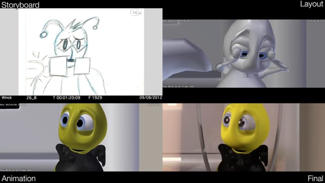Charged - 4 Stages of Animation