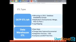 Data Warehouse ETL
