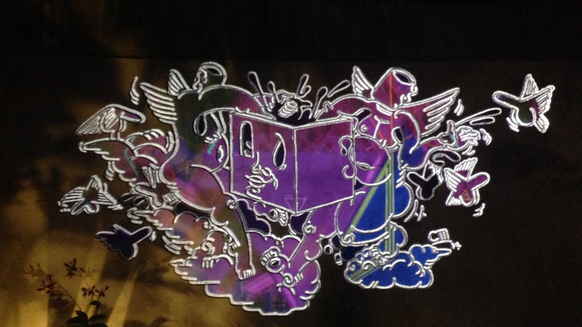 Mural Projection Mapping