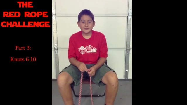 The Red Rope Challenge  Boy Scout Troop 811 – Brea, CA