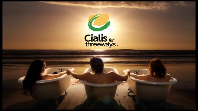 cialis ad bathtub