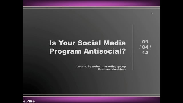 Is your social media program anti-social