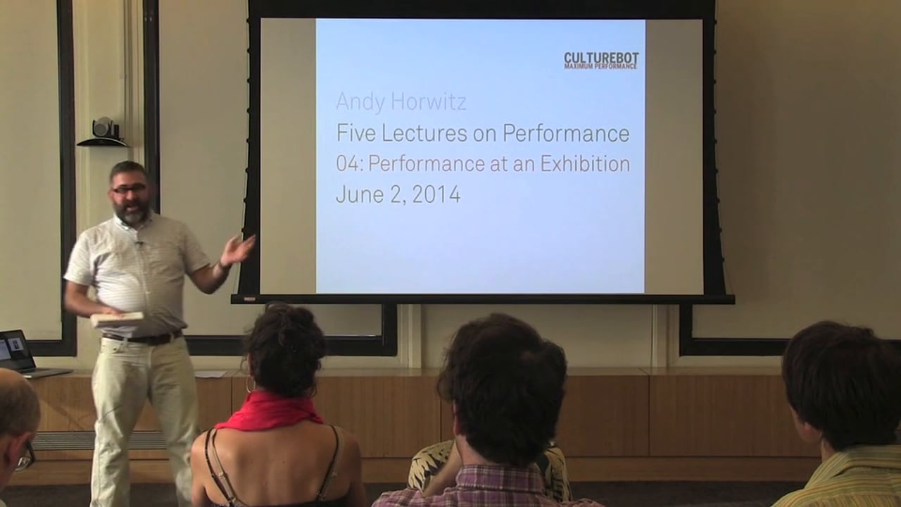 Performance at an Exhibition