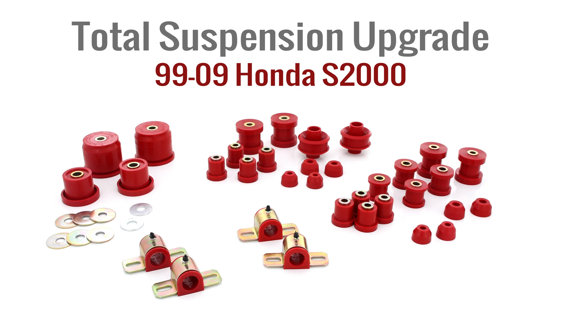 82022 | Complete Suspension Bushing Kit | Honda S2000 1999-2009