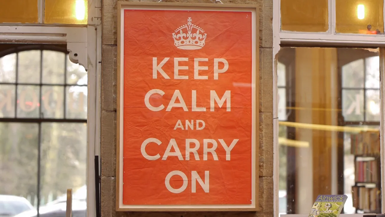 keep calm and carry on original poster value
