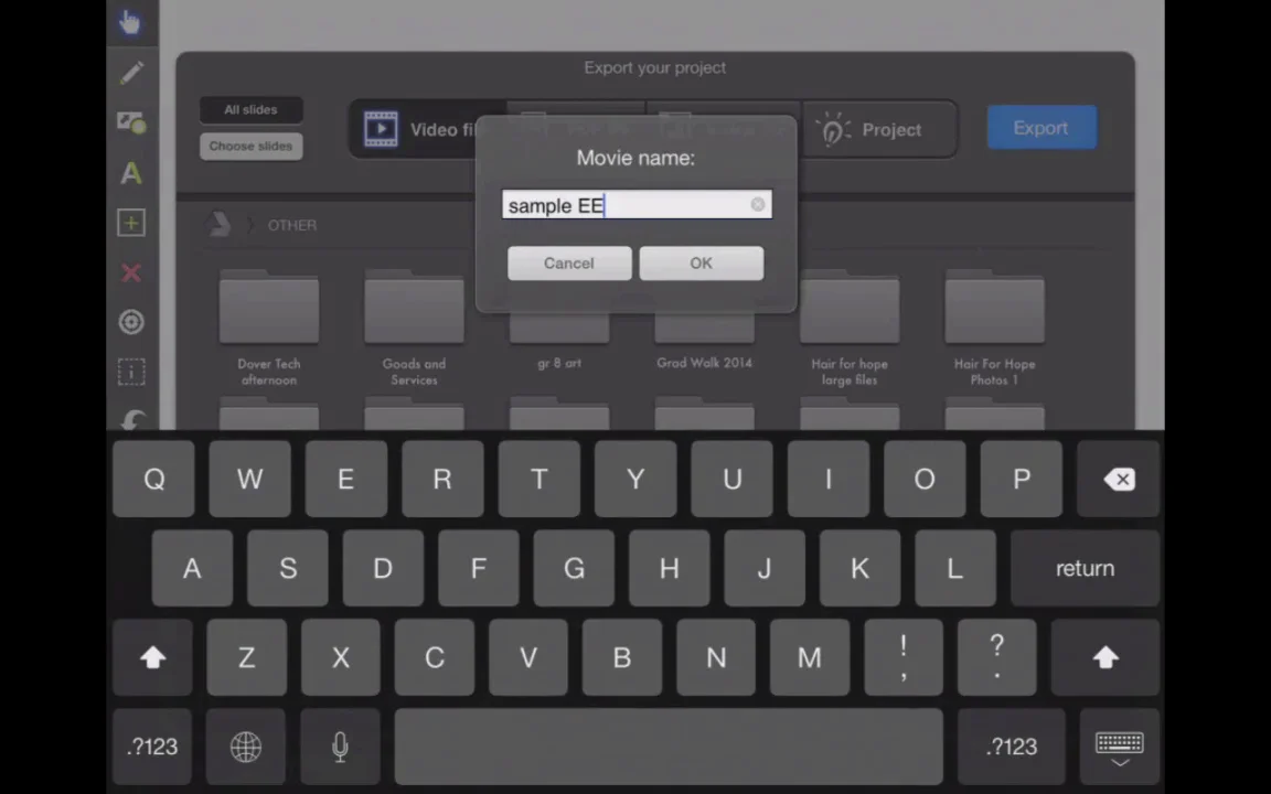 Exporting Explain Everything Videos to Google Drive on Vimeo
