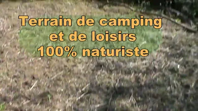 Terrain 100% naturiste