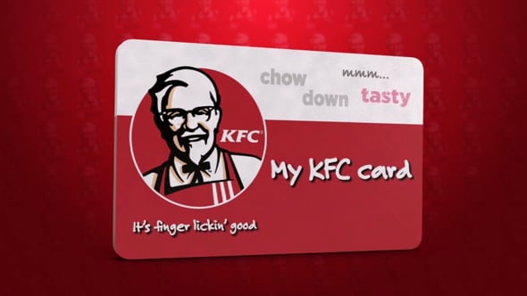 Kfc для своих карта в приложении