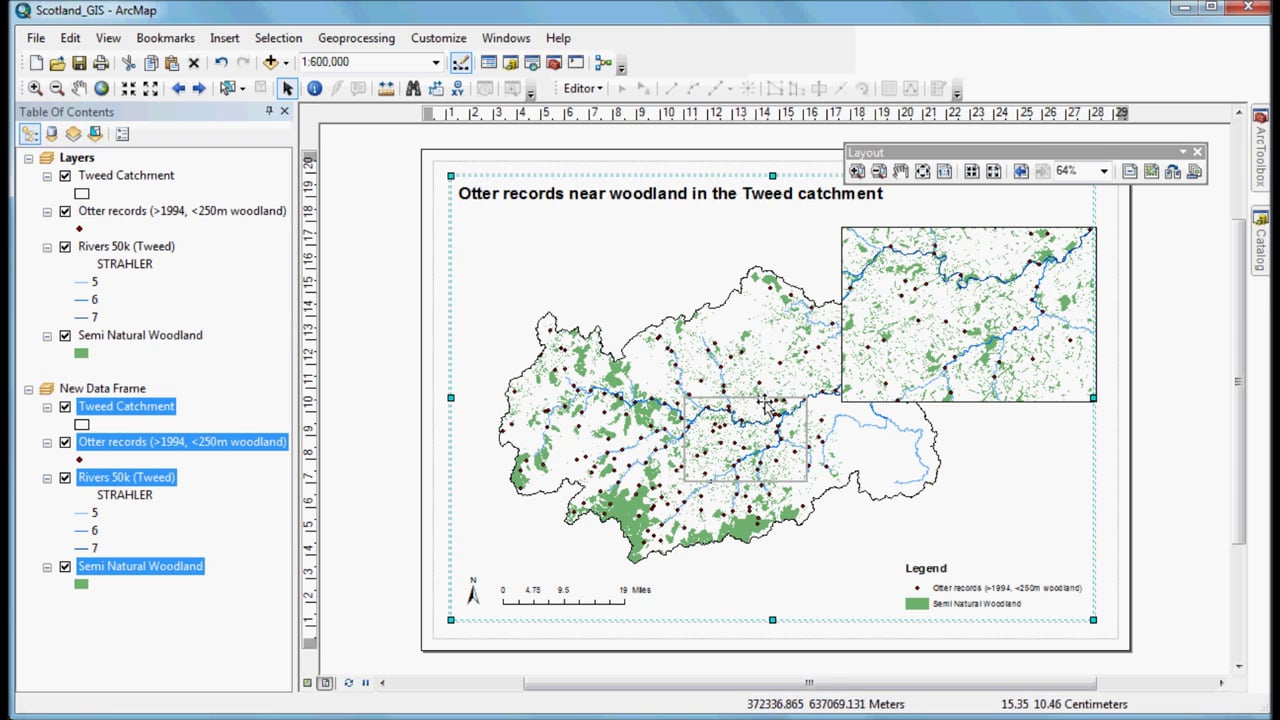 Adding an inset map to your layout in ArcMap on Vimeo
