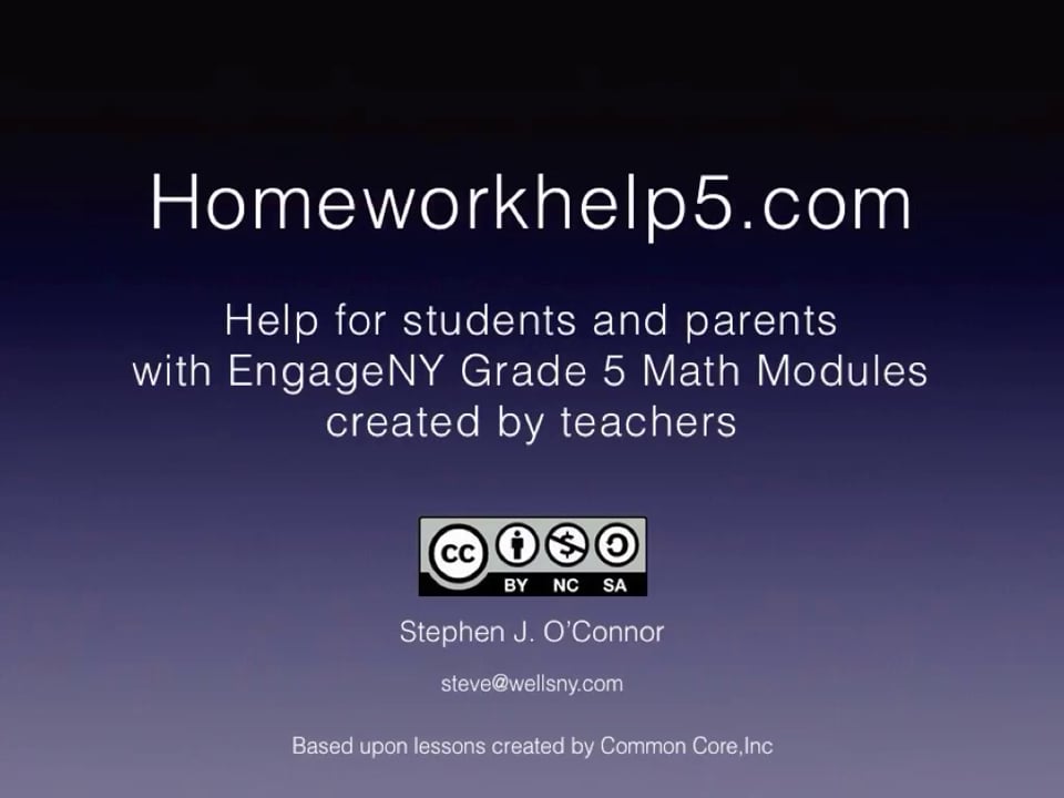 Grade 5 Math Module 1 Lesson 8 on Vimeo