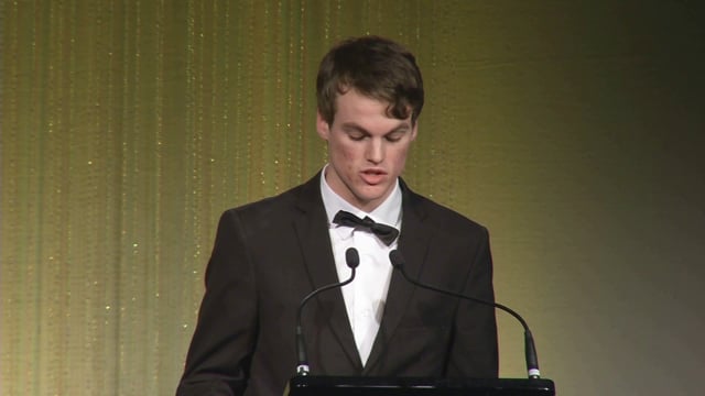 NZBHF 2014 - Tom Anderson, Young Enterprise Ambassador