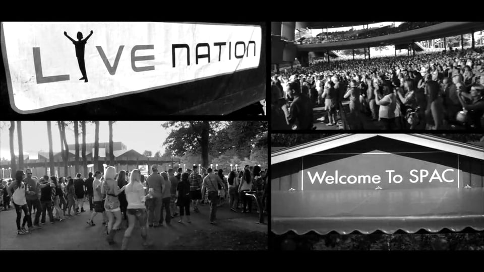 Live Nation SPAC Premium Seating Promo