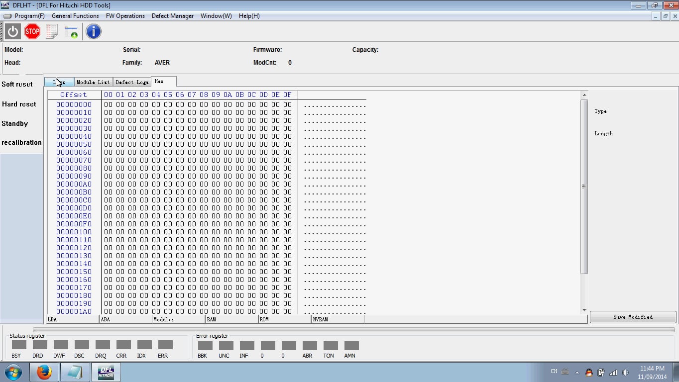 DFLFRP for Hitachi HDD Firmware Repair on Vimeo