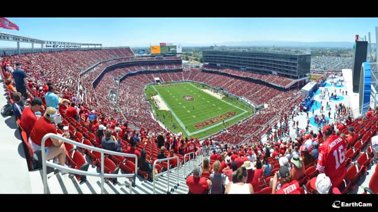 Official San Francisco 49ers Levi's Stadium Time-Lapse 