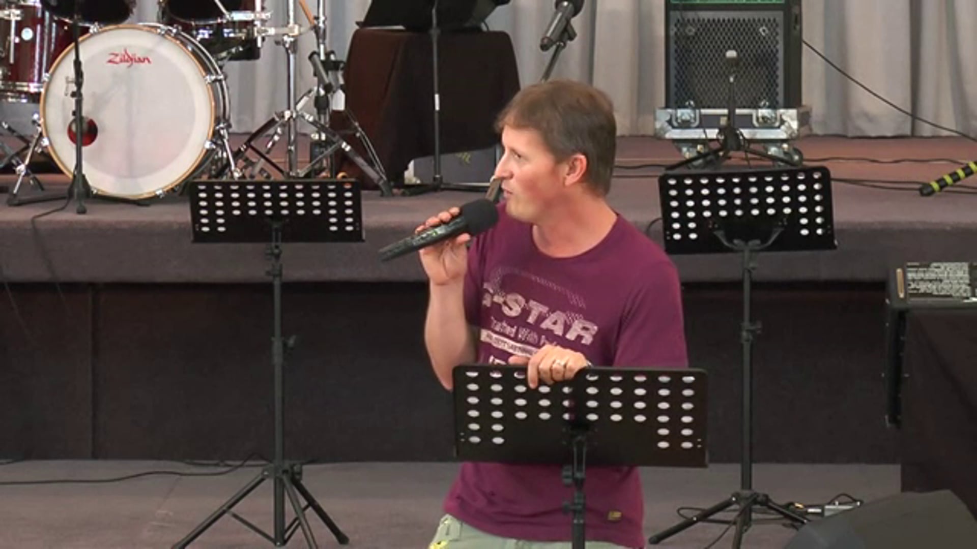 September 14 service with Todd Weatherly