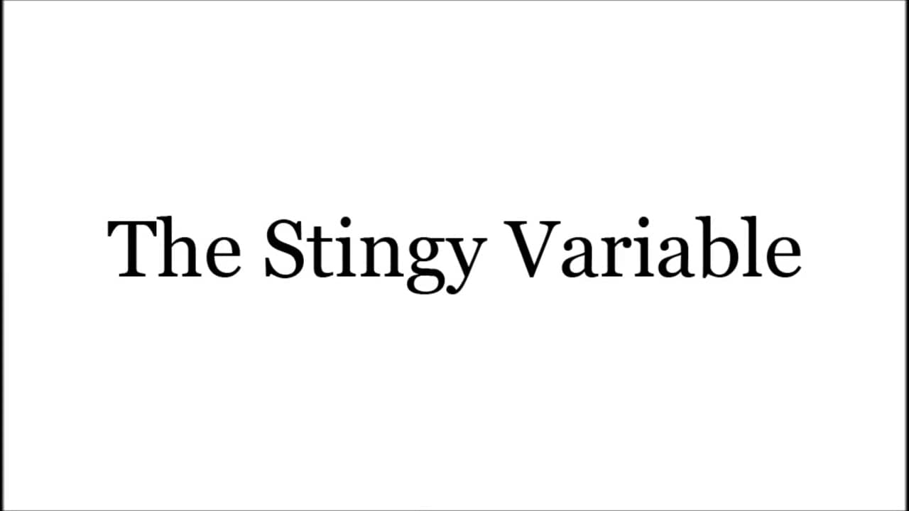 stingy-and-selfish-variables-on-vimeo