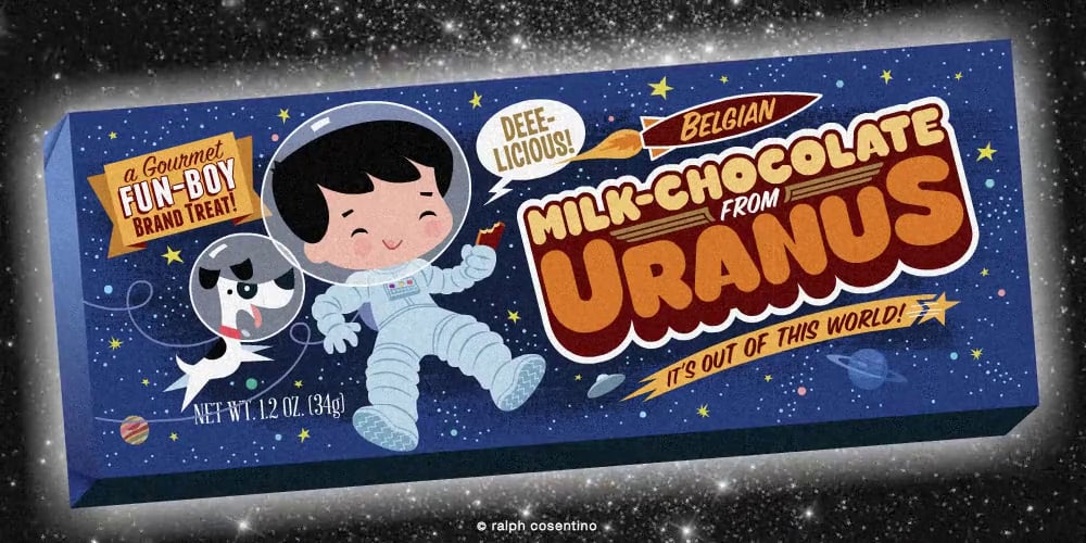 Fun boy Brand Milk Chocolate from Uranus Commercial 1 on Vimeo