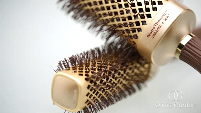Generic Olivia Garden NanoThermic Shaper Square Hair Brushes Bag