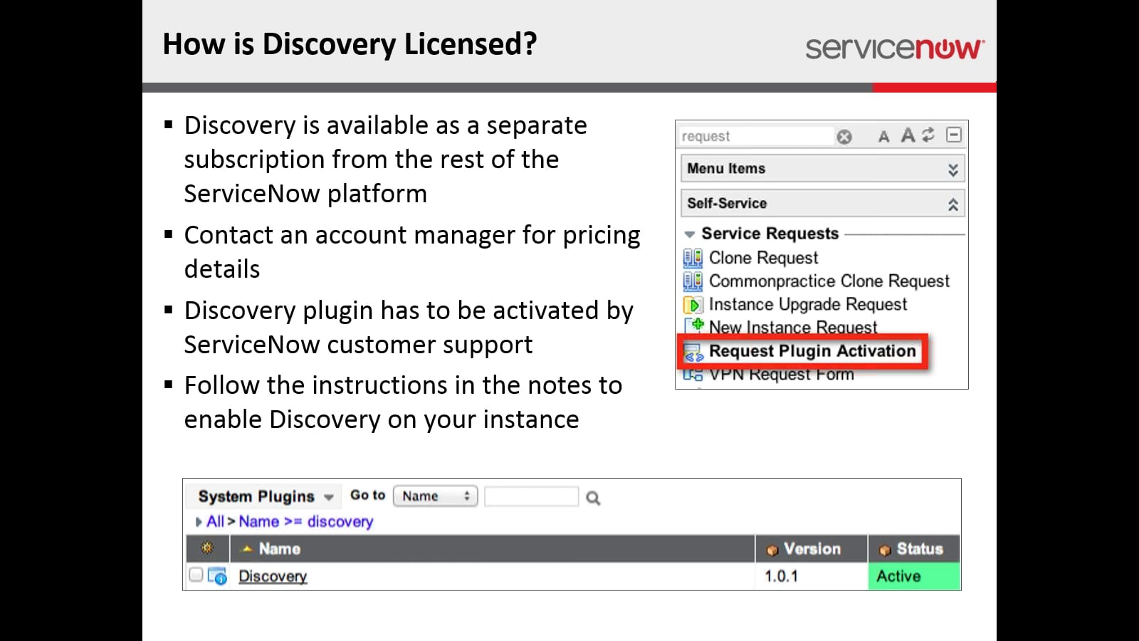 ServiceNow Discovery Part 1 in Fruition Training on Vimeo