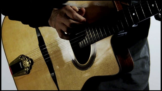R. Luke DuBois, "Elliott Sharp, Guitar," 2014