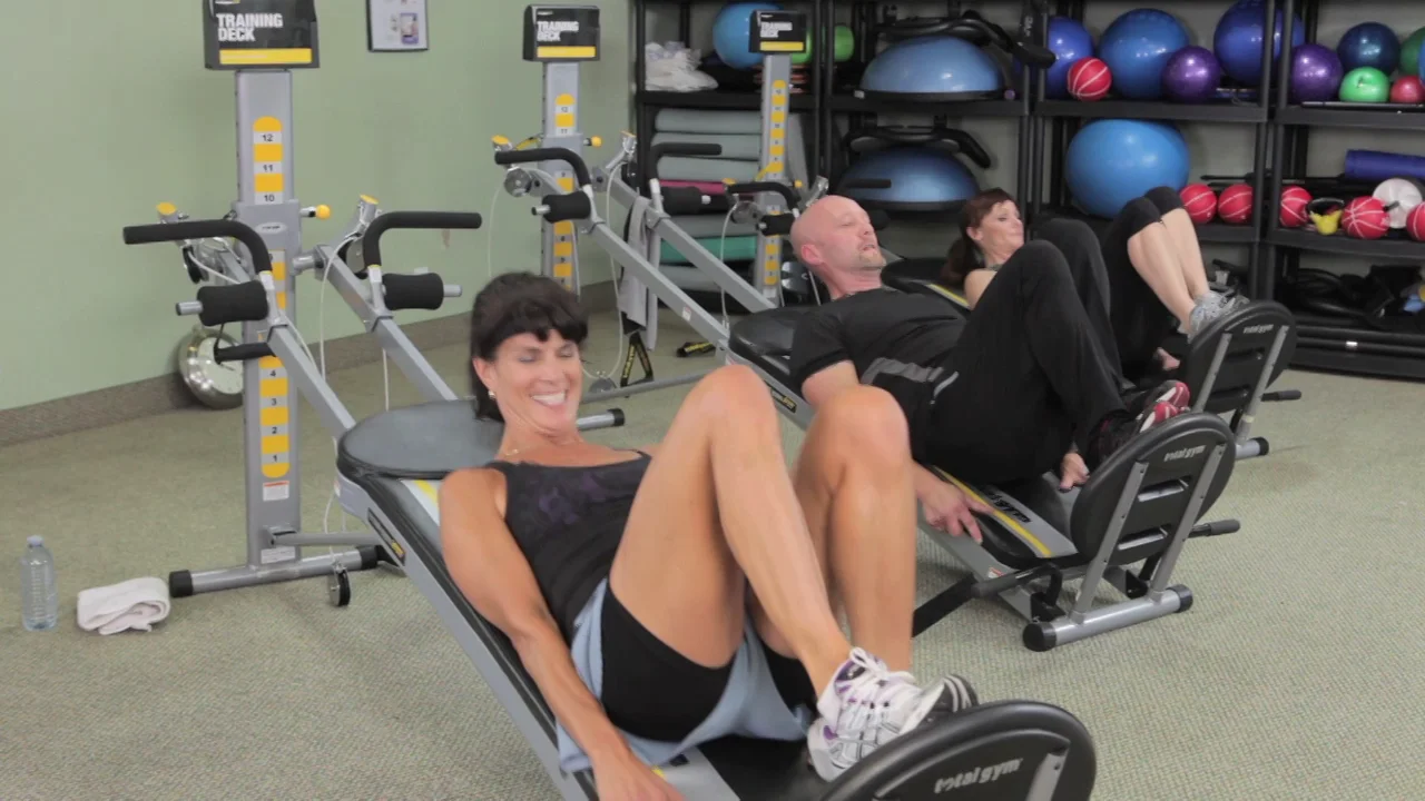 Total Gym Pilates Toe Bar on Vimeo