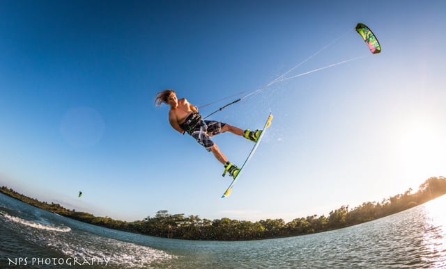 Chase Hasch - Kiteboarding in La Boca, Cabarete, Dominican Republic