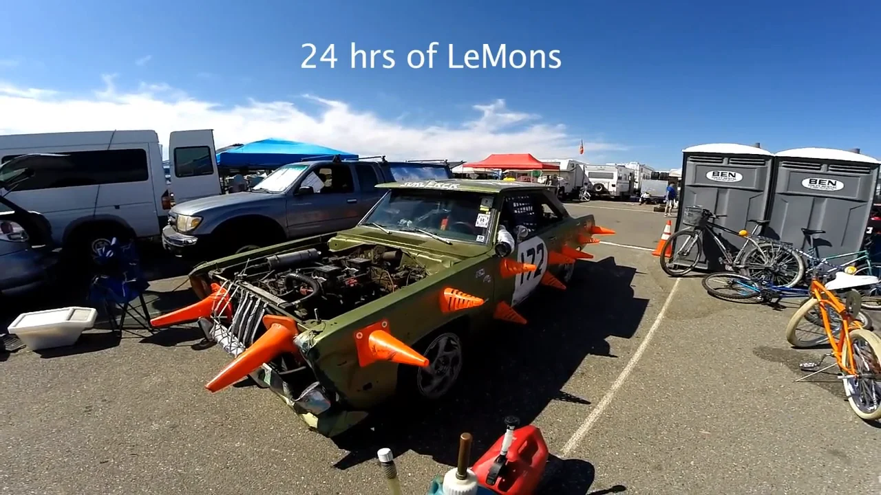24 Hrs of LeMons Thunderhill Raceway 2014 on Vimeo