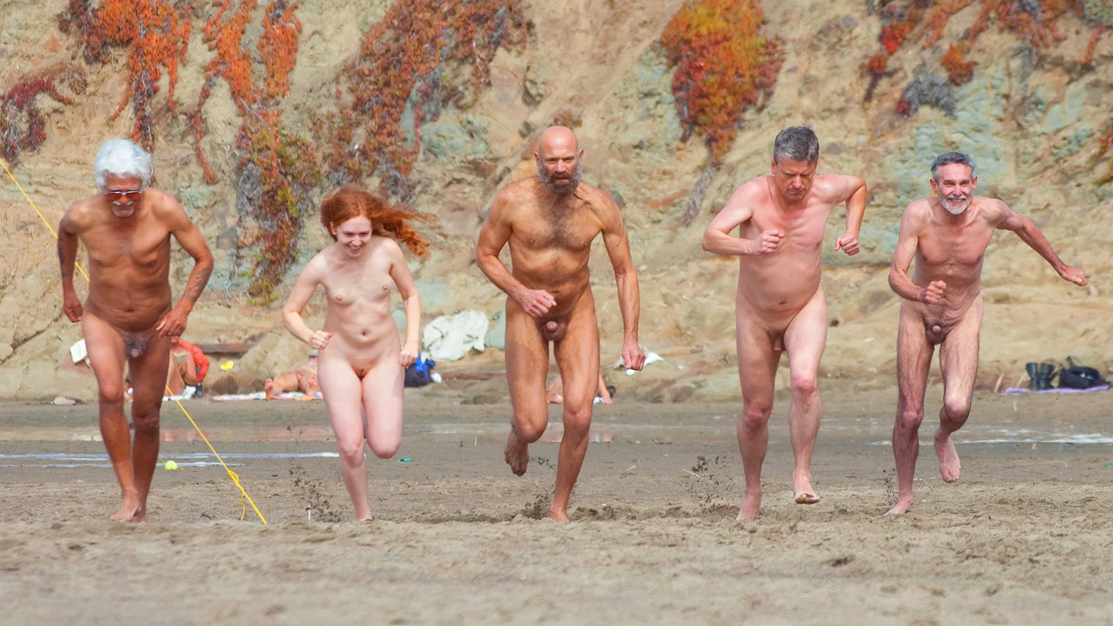 Nude Beach Olympics 2008 - nudist games San Francisco  