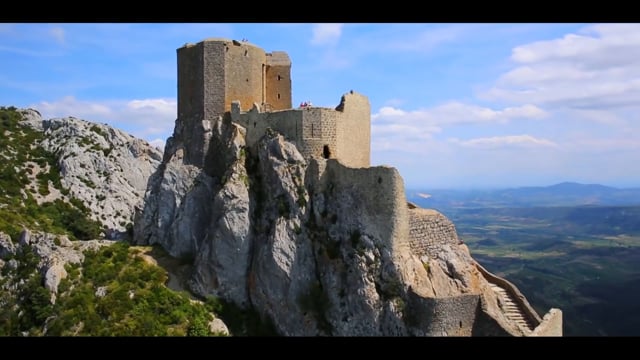 Les Châteaux du Pays Cathare. Cathare Castles France.